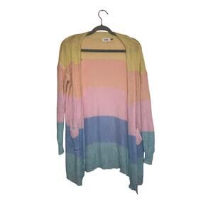 Bluivy Young Contempary Multicolor Knit Cardigan Size Small